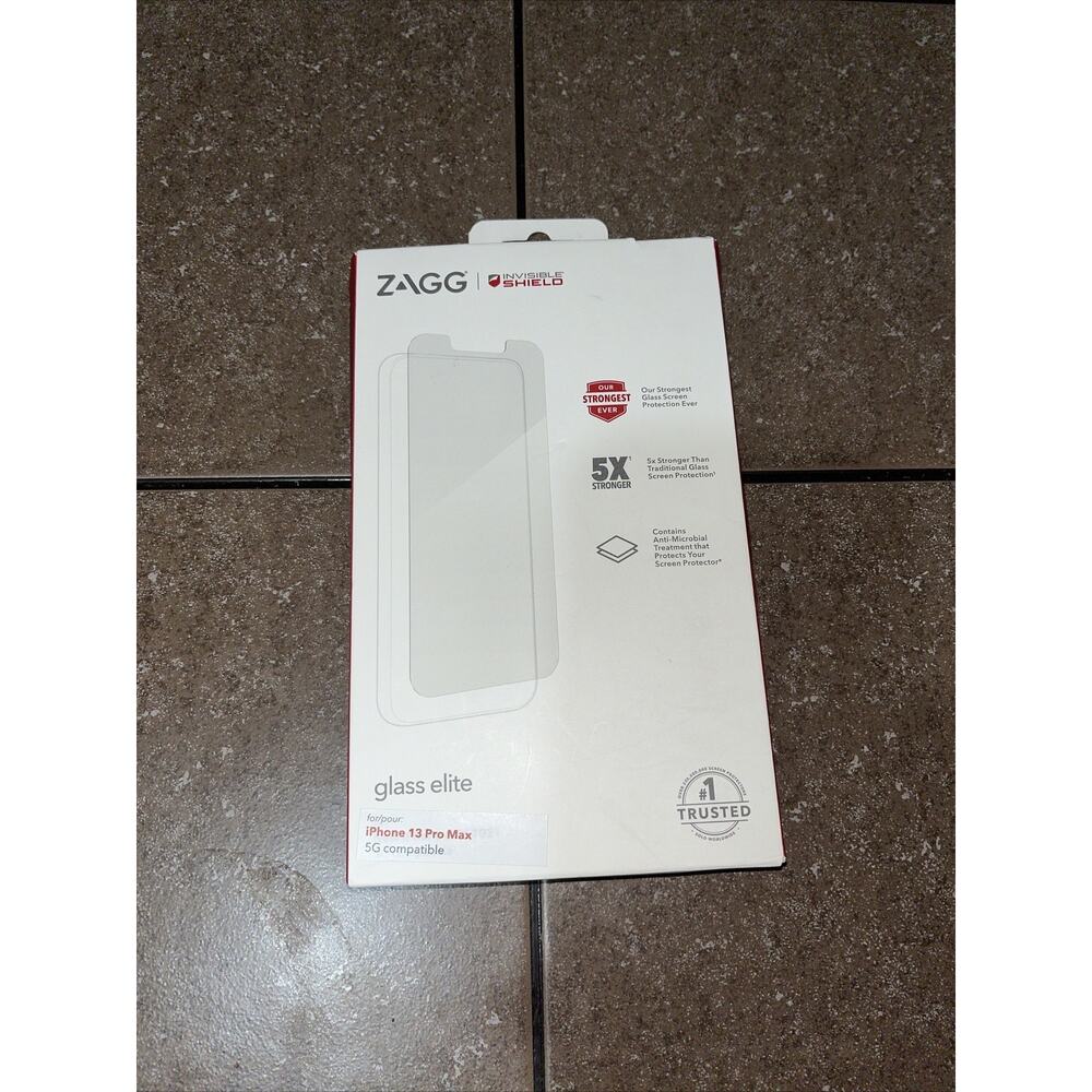 ZAGG Invisible Shield Glass Elite Screen Protector for iPhone 13 Pro Max NEW